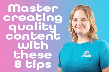create high-quality content