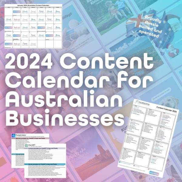 2024 Content Calendar for Australian Businesses