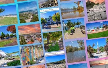 This photo is a collage of CLP Stock images of places from around the south west, available on our website. 