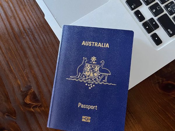 Image of Australian Passport, representing to gather your ID and Documents to be prepared.